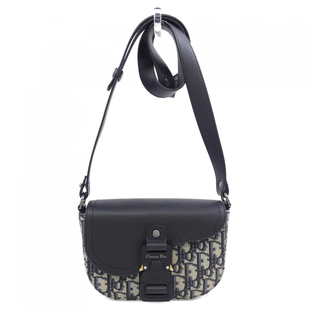 Dior Flap Messenger Bag Mini Oblique Jacquard Shoulder Bag