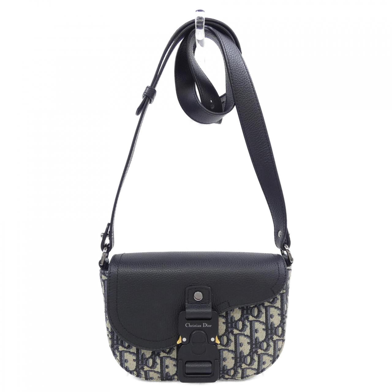 Dior Flap Messenger Bag Mini Oblique Jacquard Shoulder Bag