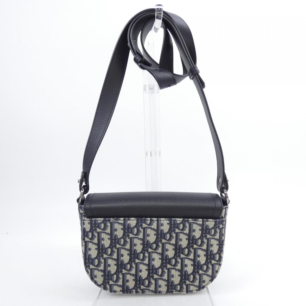 Dior Flap Messenger Bag Mini Oblique Jacquard Shoulder Bag
