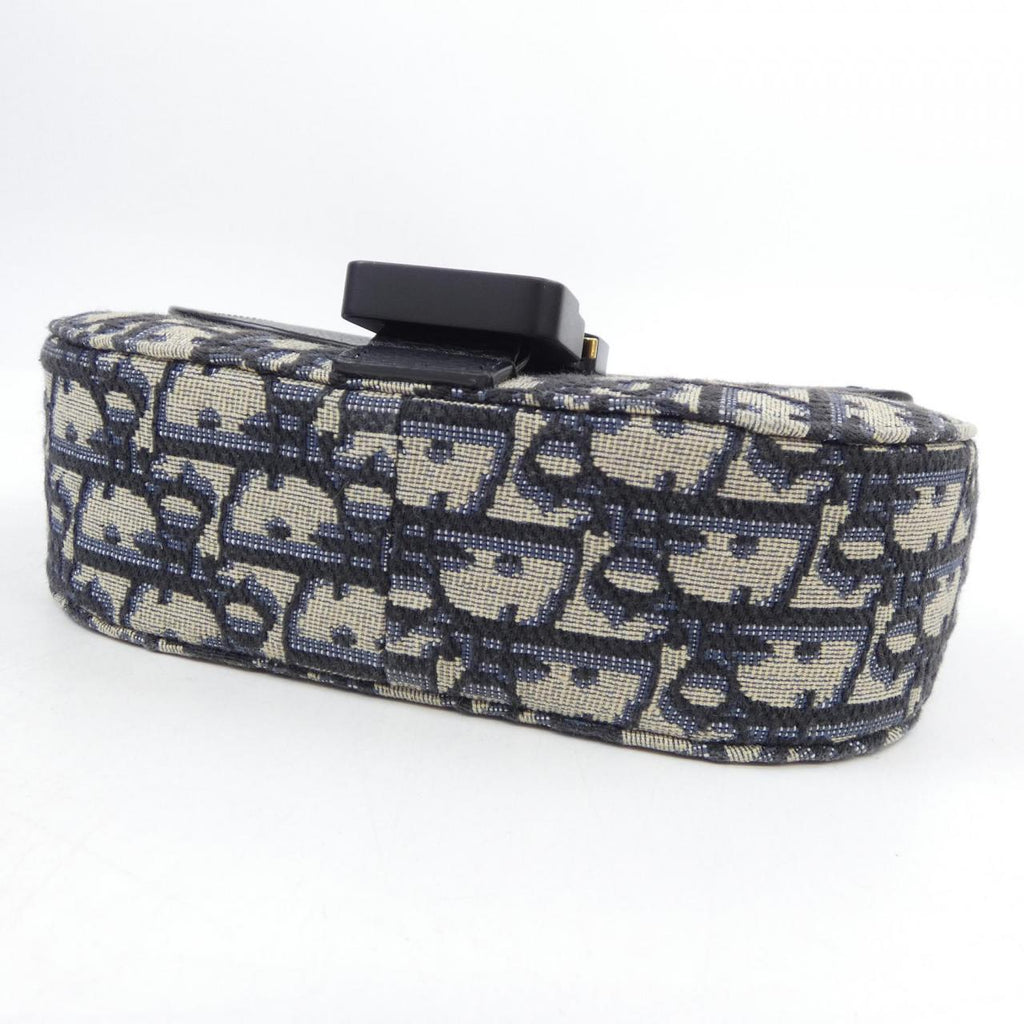 Dior Flap Messenger Bag Mini Oblique Jacquard Shoulder Bag