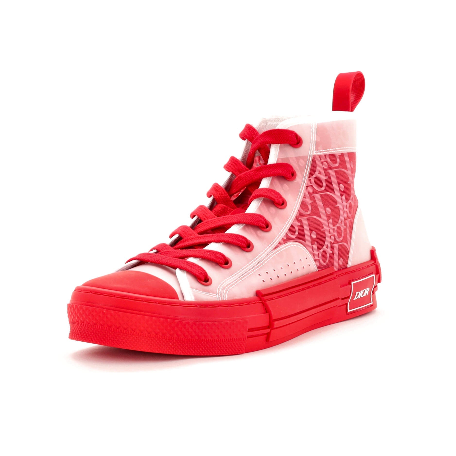 Men's B23 High-Top Sneakers Oblique Coated Canvas and PVC