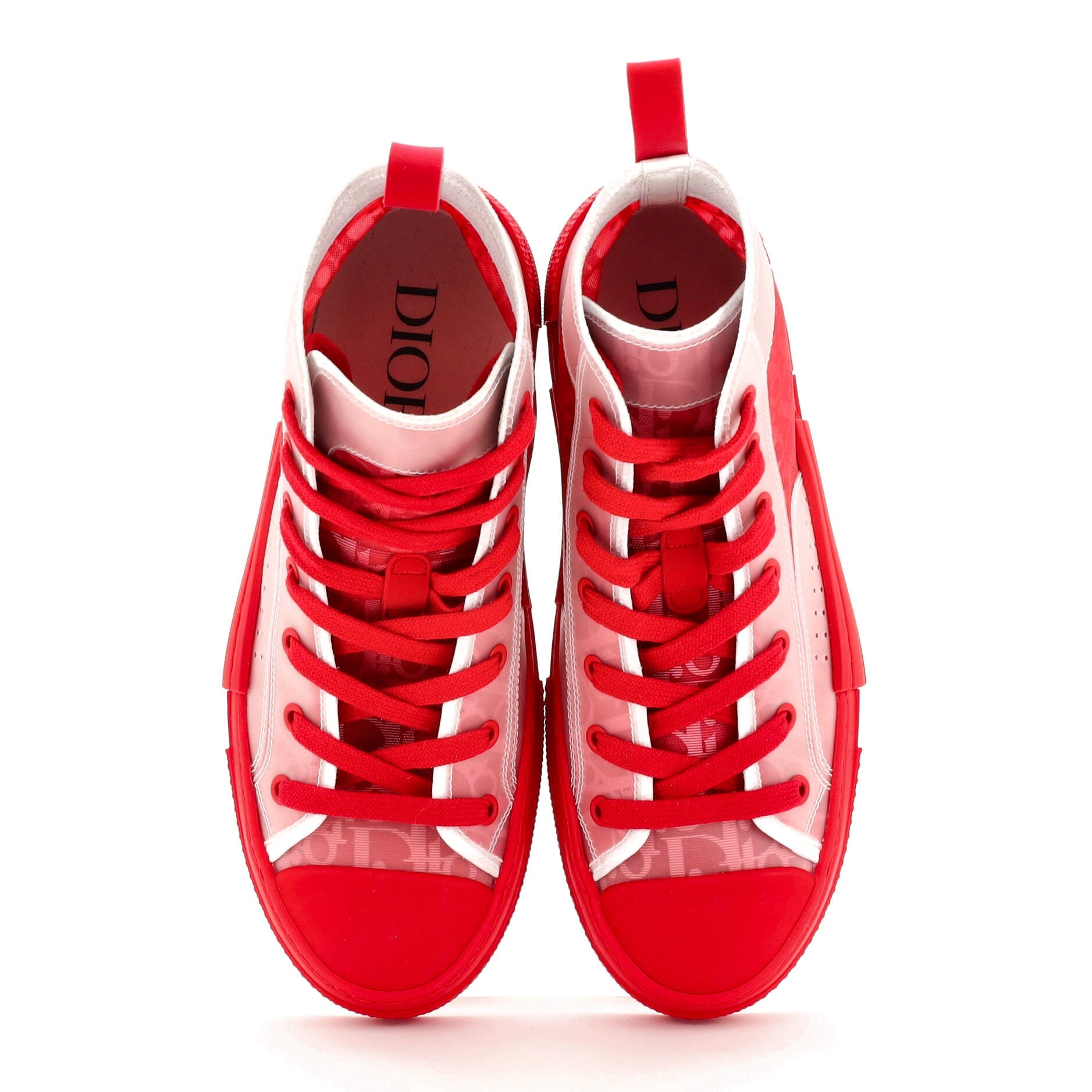 Men's B23 High-Top Sneakers Oblique Coated Canvas and PVC