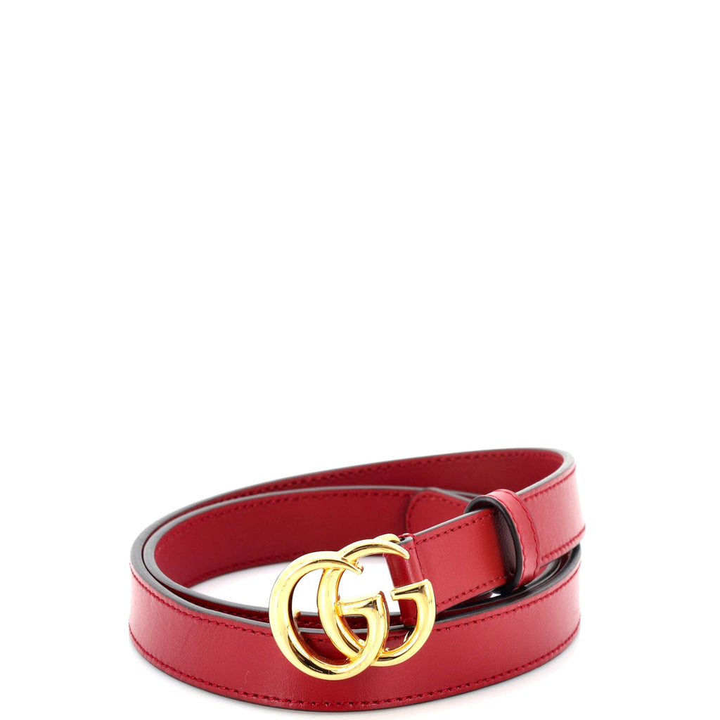 GG Marmont Belt Leather Thin 5