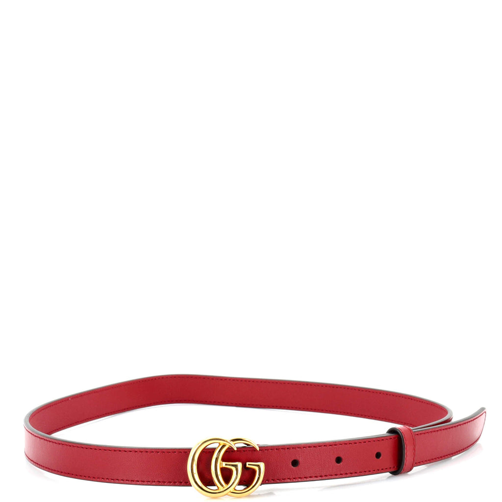 GG Marmont Belt Leather Thin 5