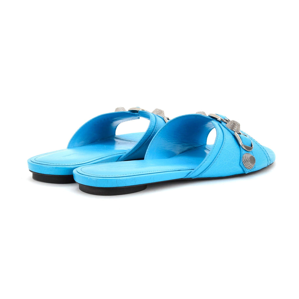 Women's Cagole Flat Sandals Leather