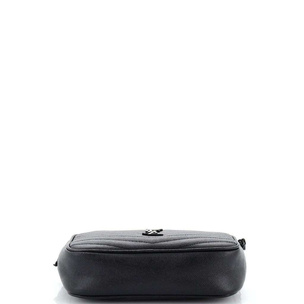 Lou Camera Bag Matelasse Chevron Leather Mini
