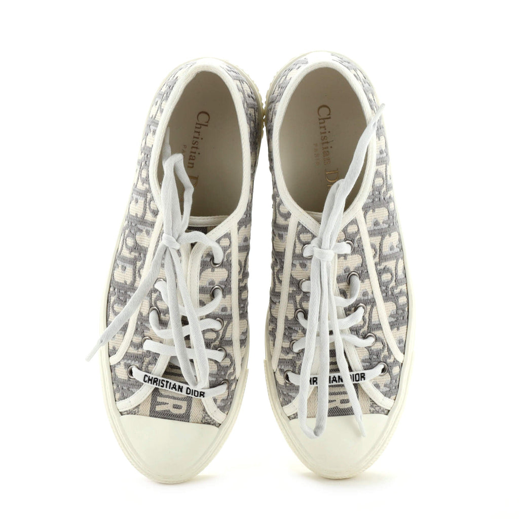 Women's Walk'N'Dior Sneakers Oblique Canvas