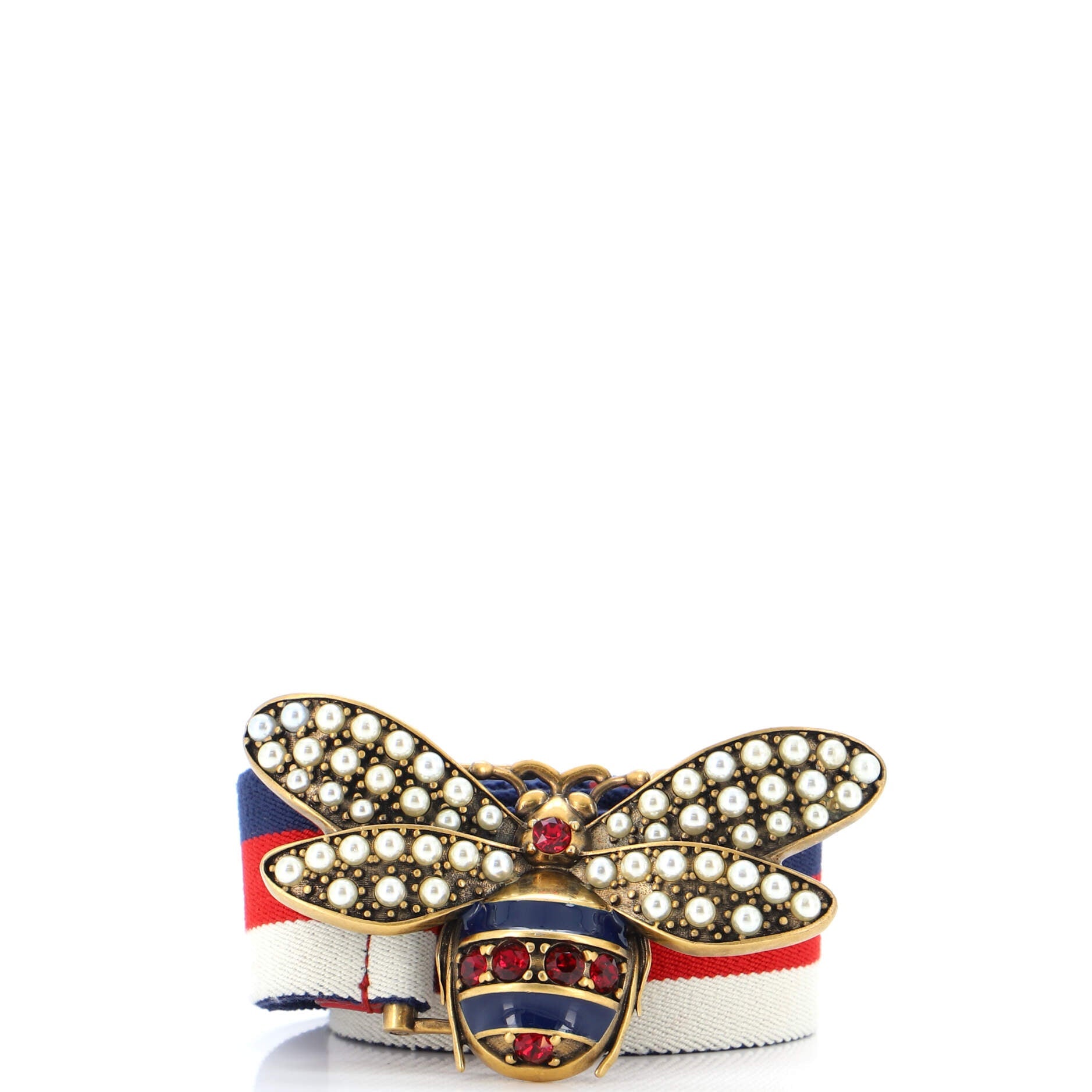 Queen Margaret Bee Belt Canvas Wide 80