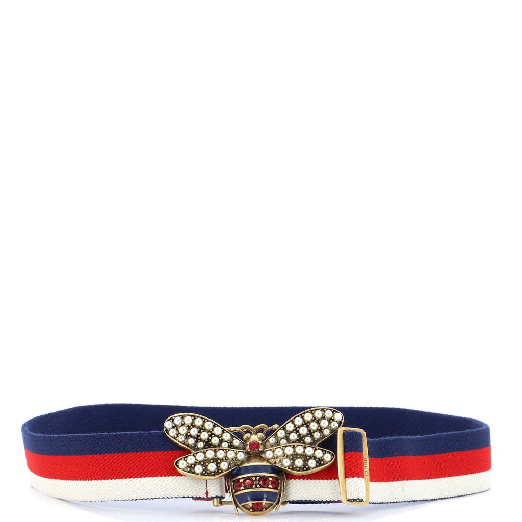 Queen Margaret Bee Belt Canvas Wide 80