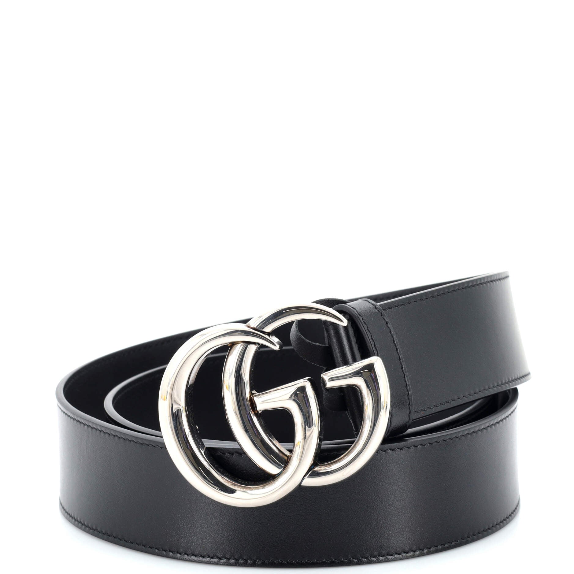 GG Marmont Belt Leather Wide 95