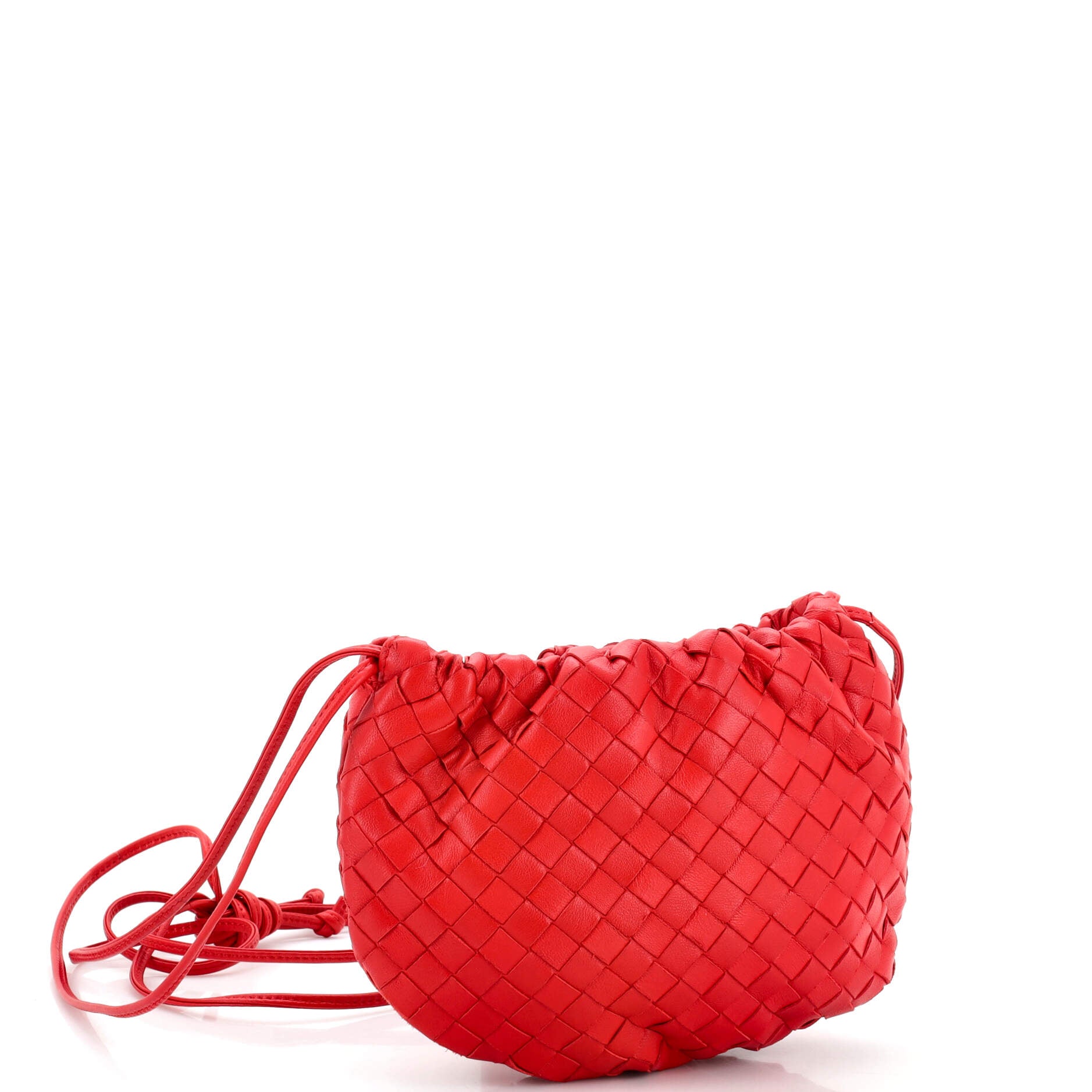 Bulb Shoulder Bag Intrecciato Nappa Mini