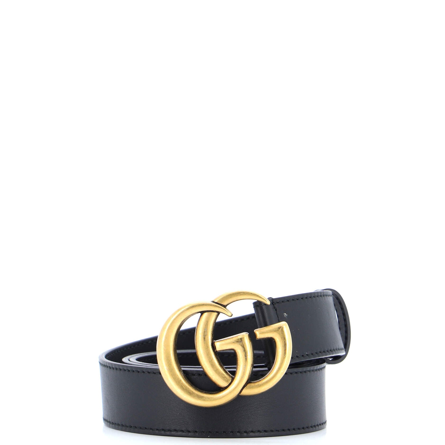GG Marmont Belt Leather Medium 80