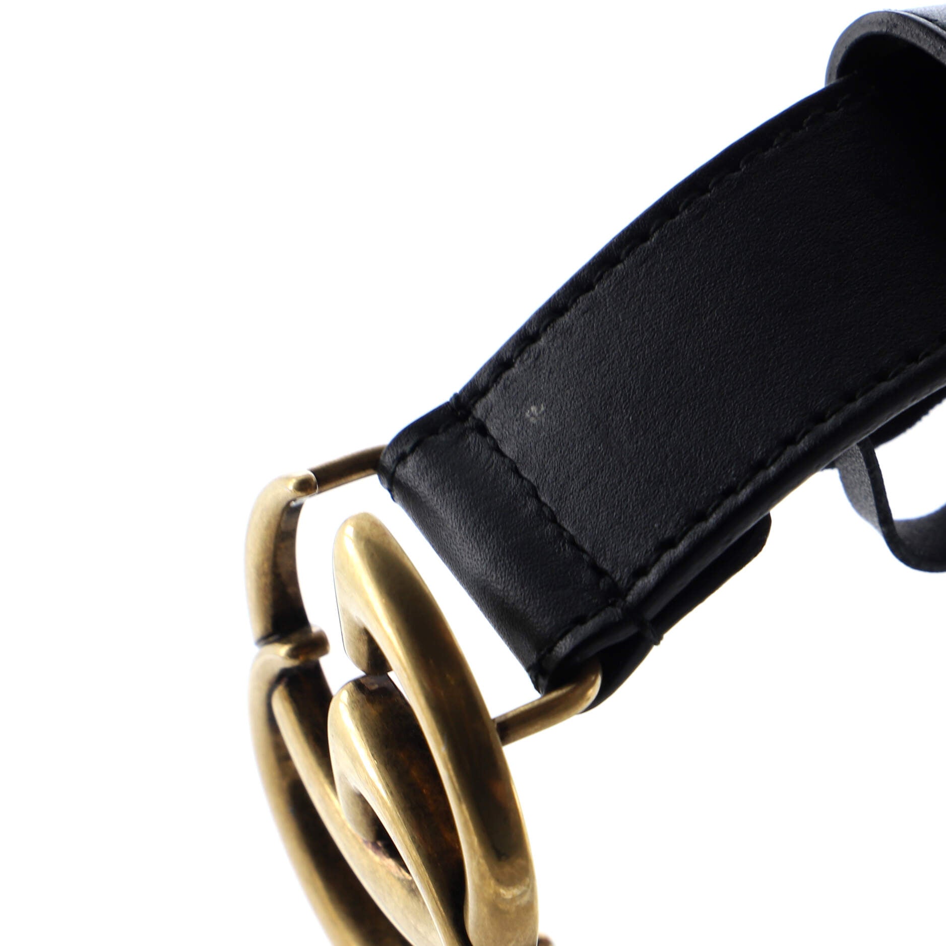 GG Marmont Belt Leather Medium 80