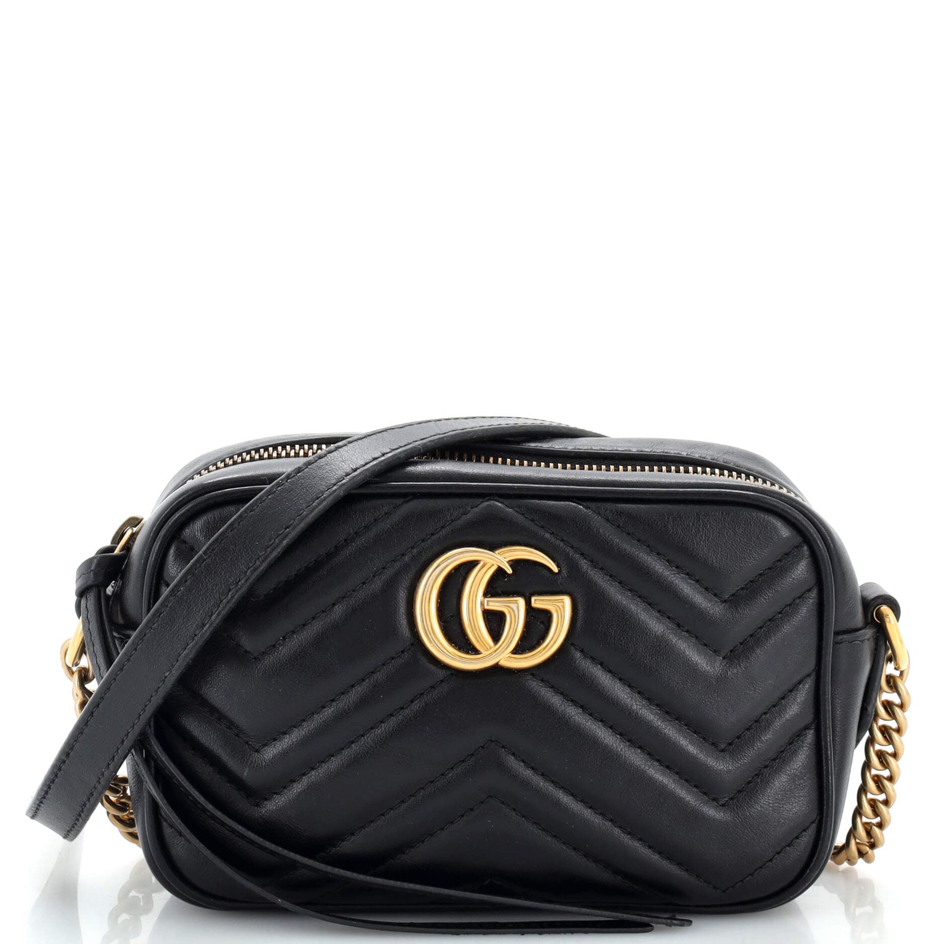 GG Marmont Shoulder Bag Matelasse Leather Mini