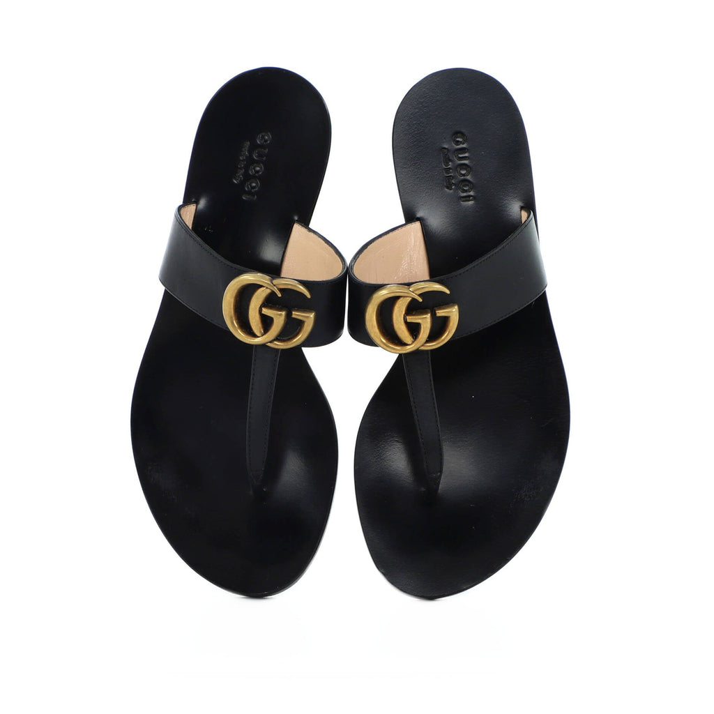 Women's GG Marmont Sandals Leather