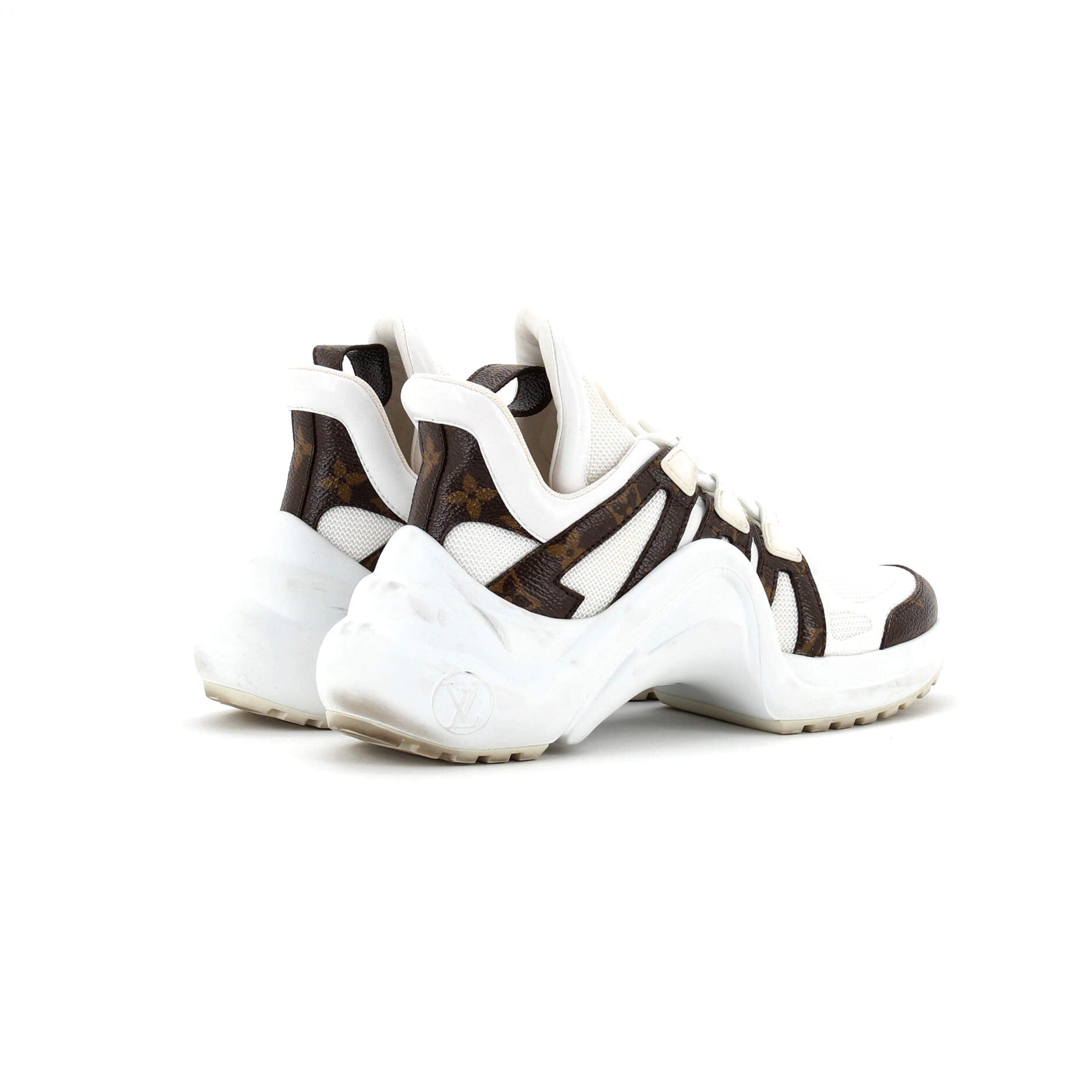 Women's LV Archlight Sneakers Mesh and Monogram Coated Canvas