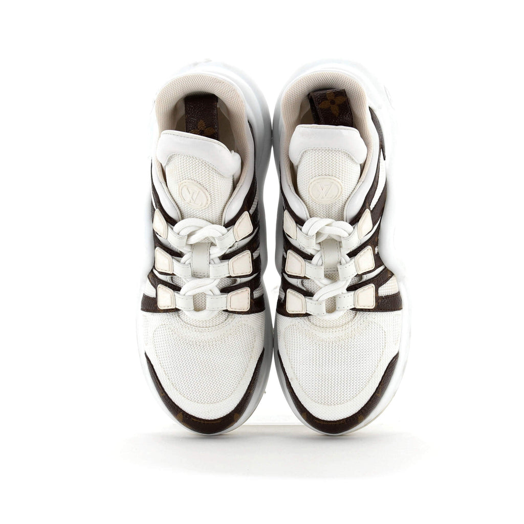 Women's LV Archlight Sneakers Mesh and Monogram Coated Canvas