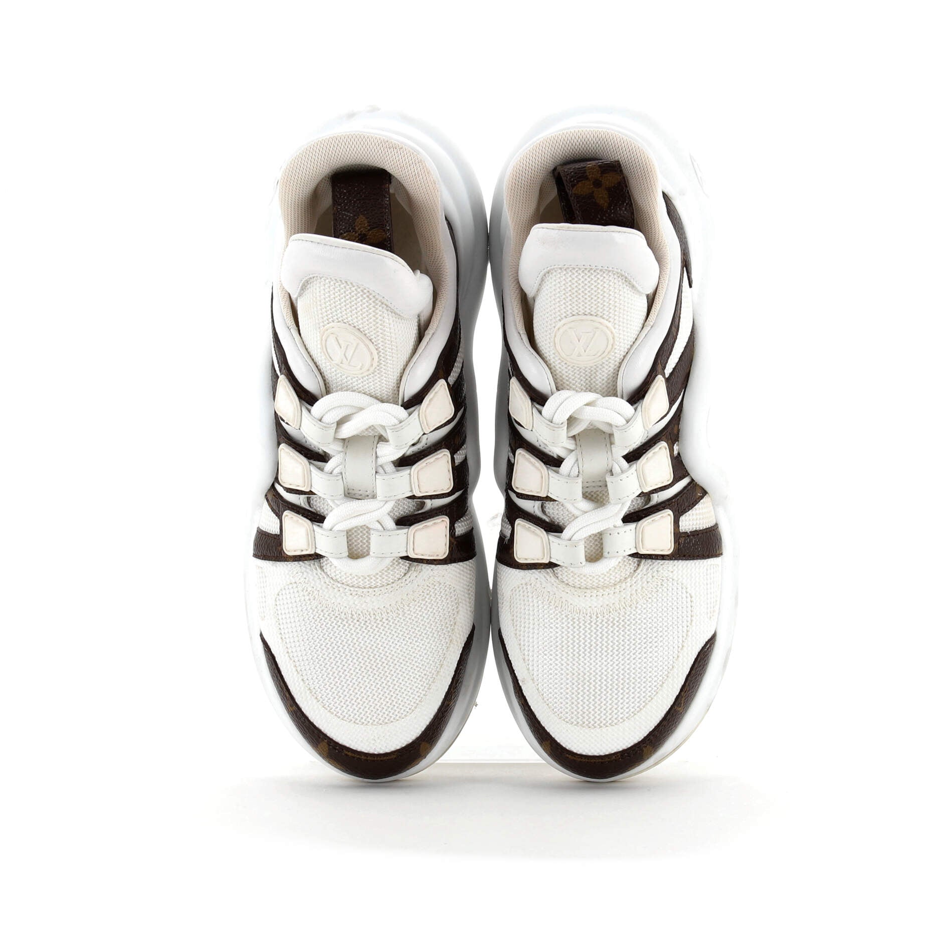 Women's LV Archlight Sneakers Mesh and Monogram Coated Canvas