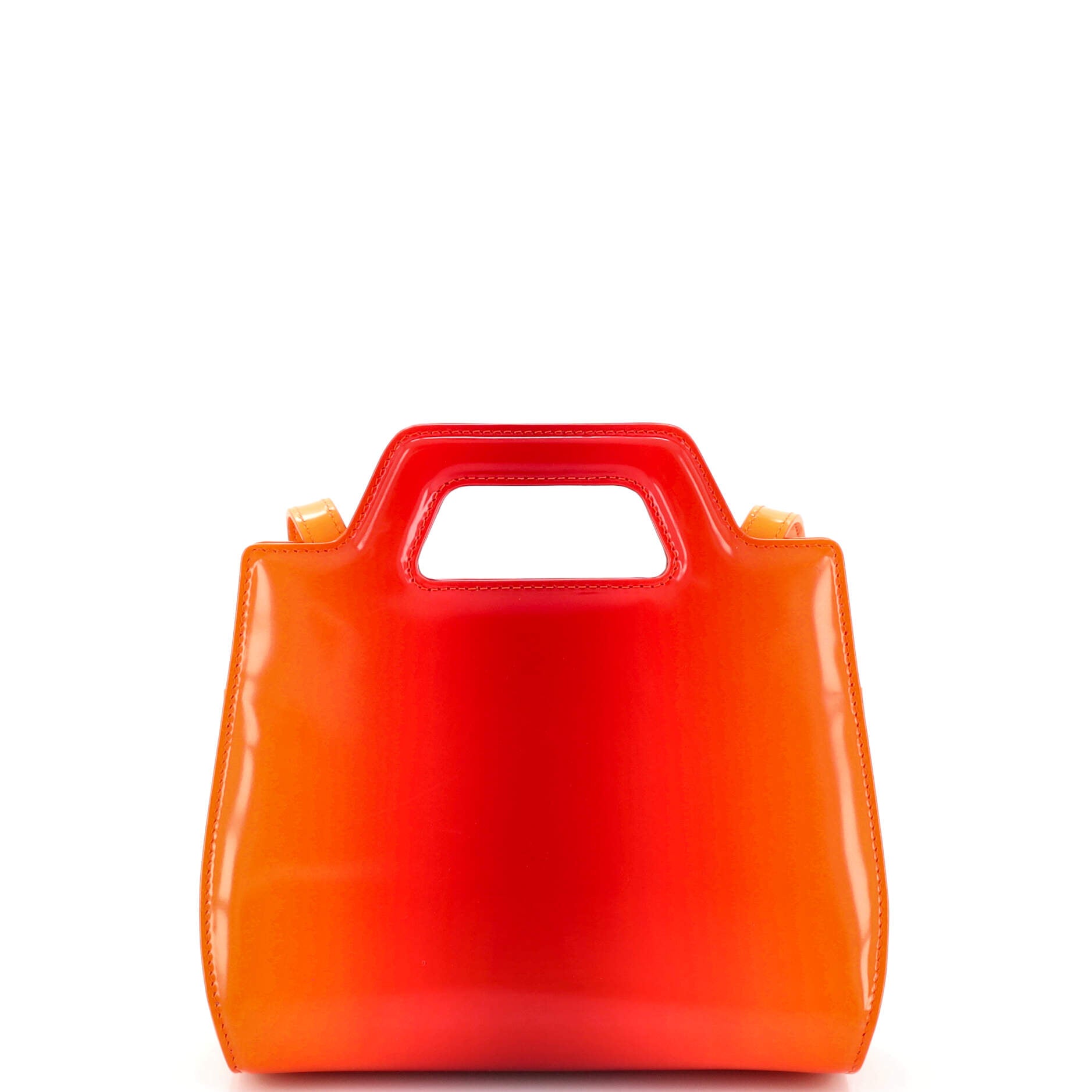 Wanda Top Handle Shoulder Bag Gradient Leather Mini