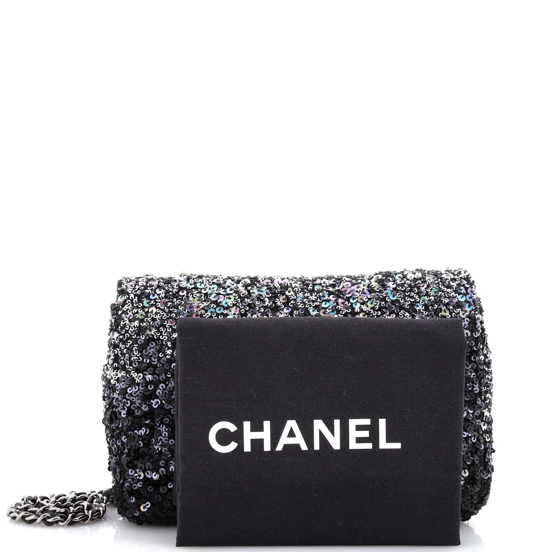 Flap Bag Sequins Mini