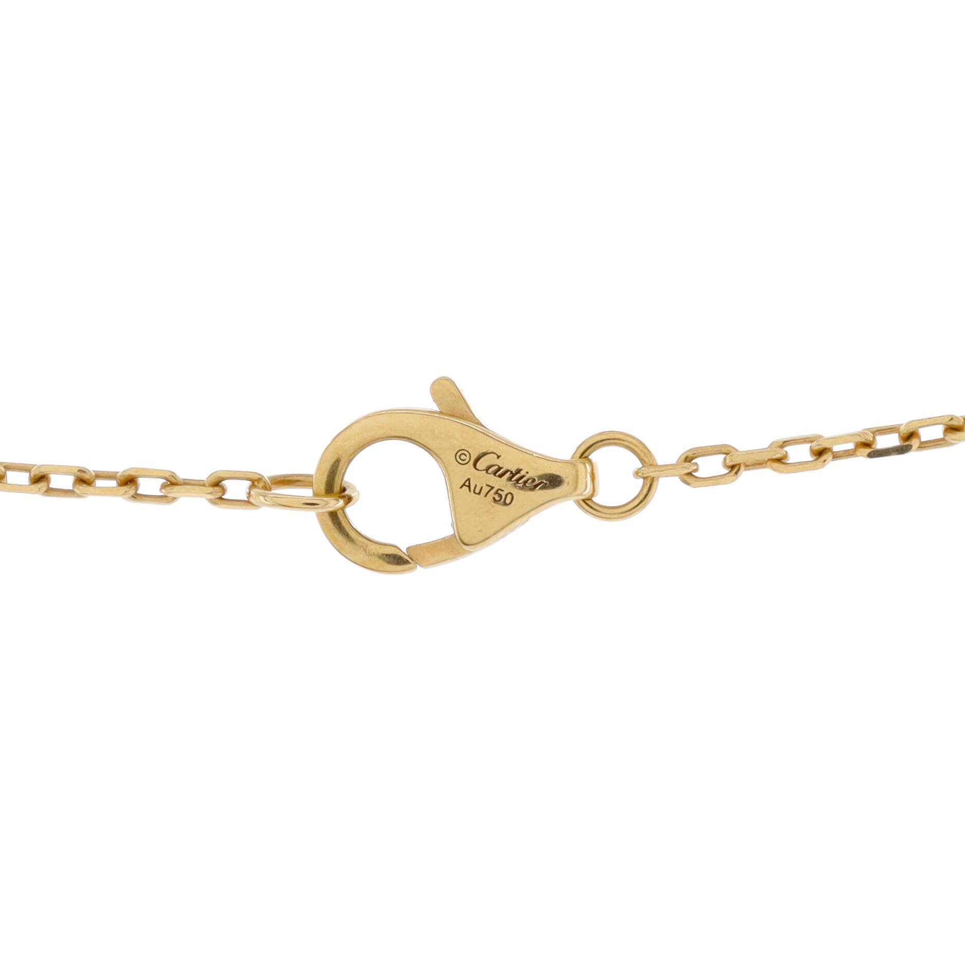 Juste un Clou Pendant Necklace 18K Yellow Gold with Diamonds