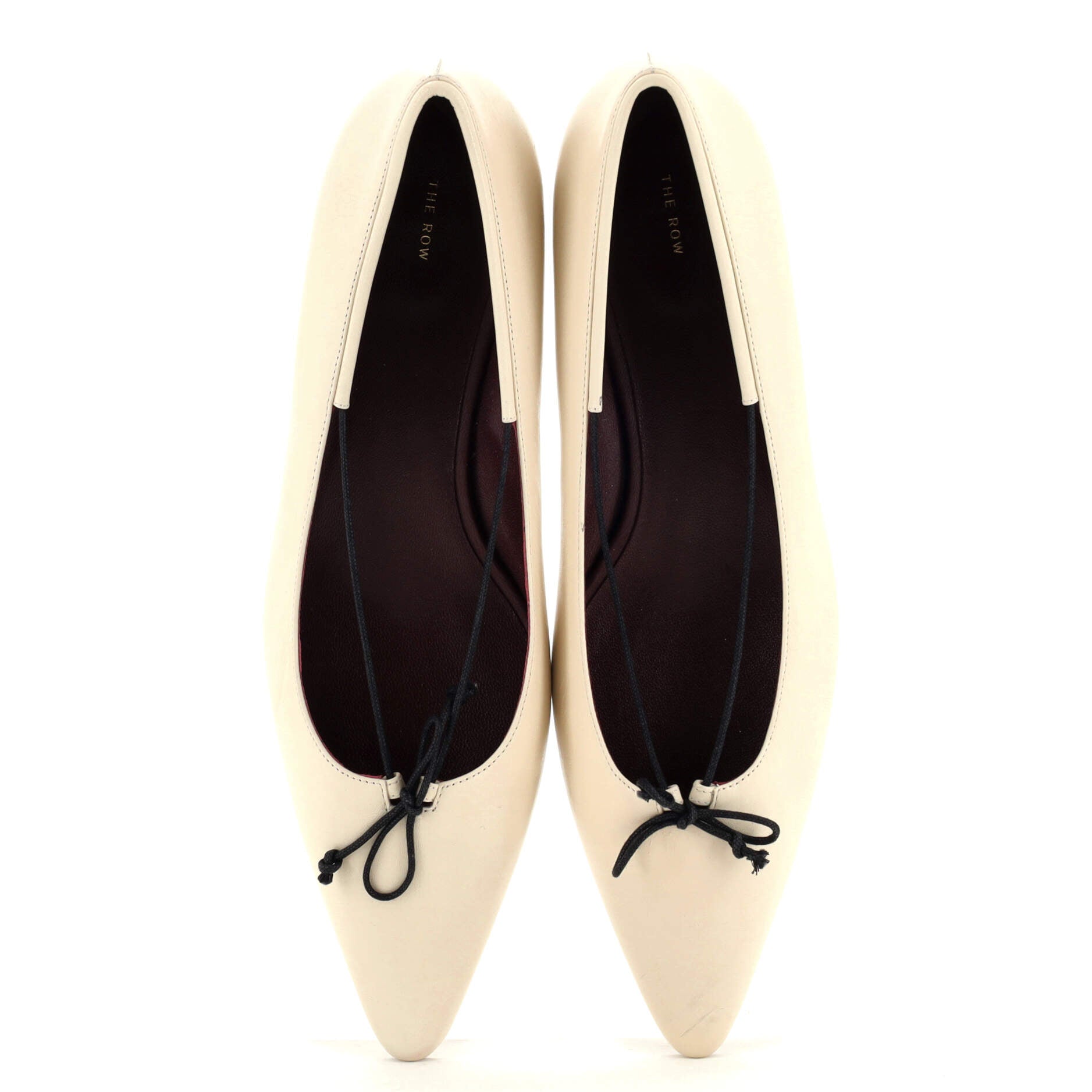 Women's Claudette Bow Ballet Flats Leather