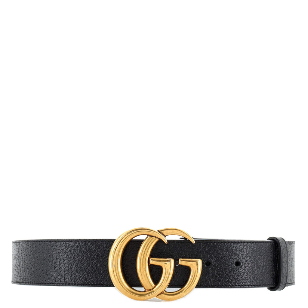 GG Marmont Belt Leather Wide 80