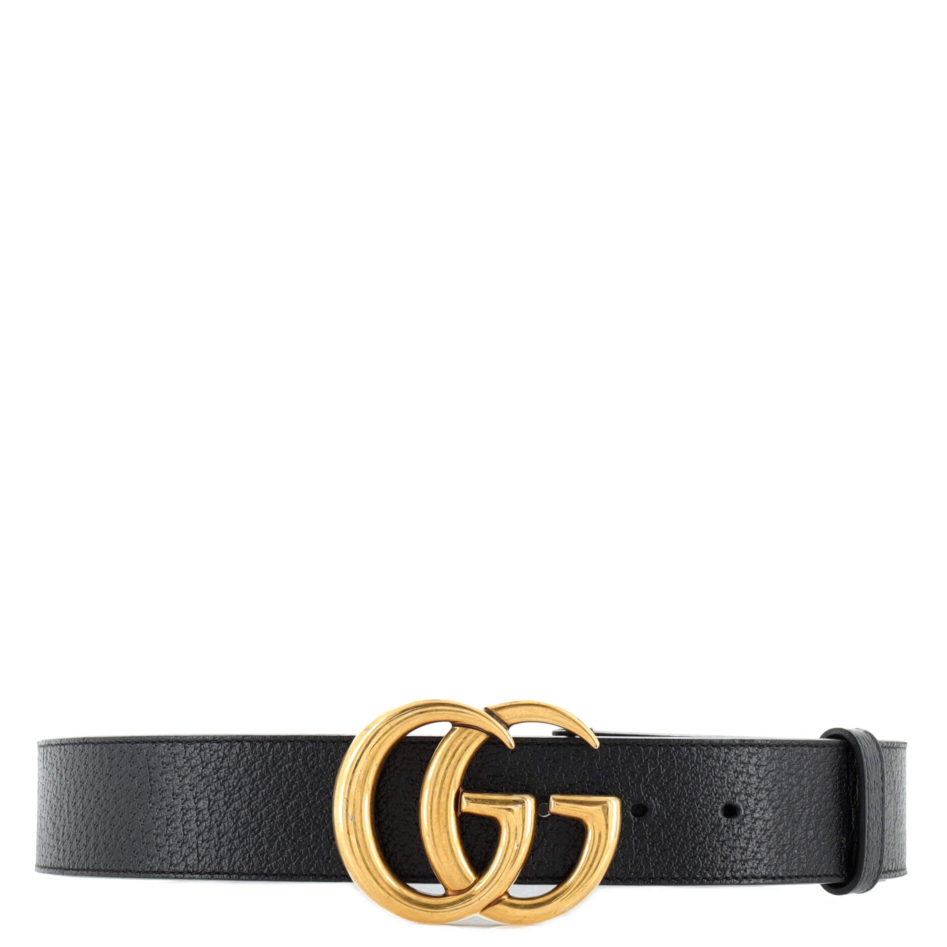 GG Marmont Belt Leather Wide 80