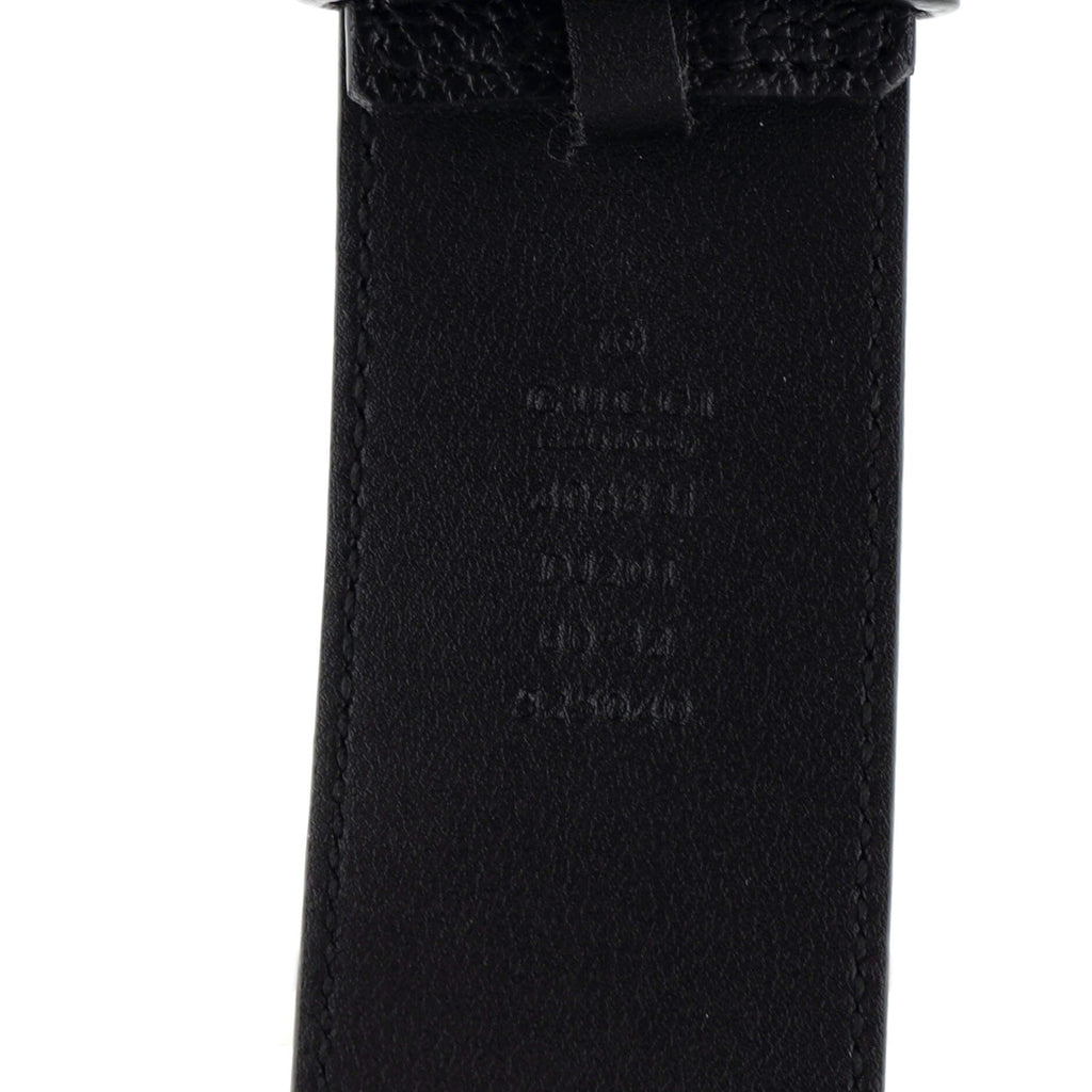 GG Marmont Belt Leather Wide 80