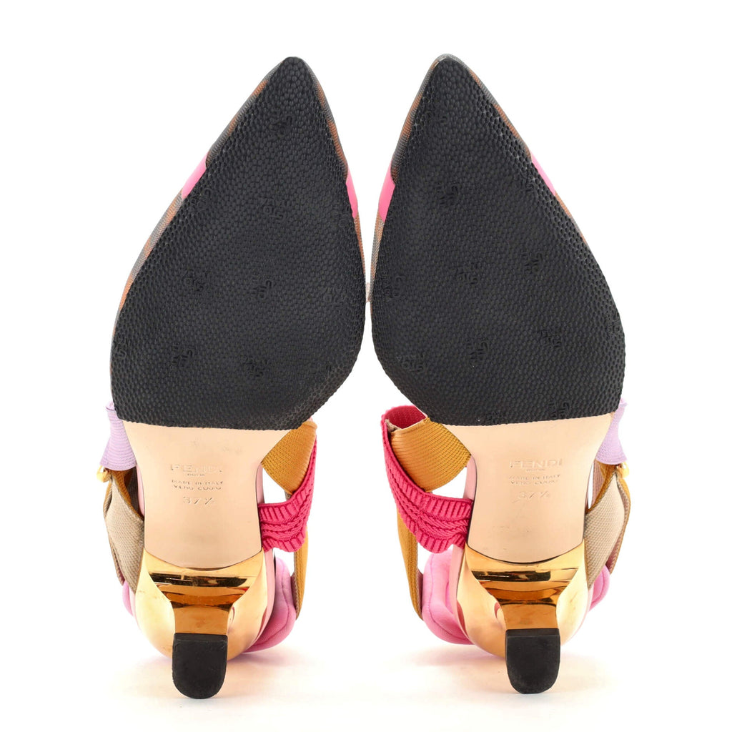 Women's Colibri Slingback Pumps Zucca Mesh