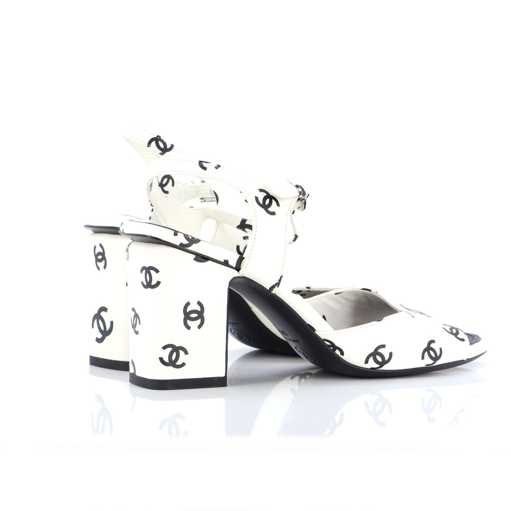Women's Coco Beach Heeled Sandals Printed Leather