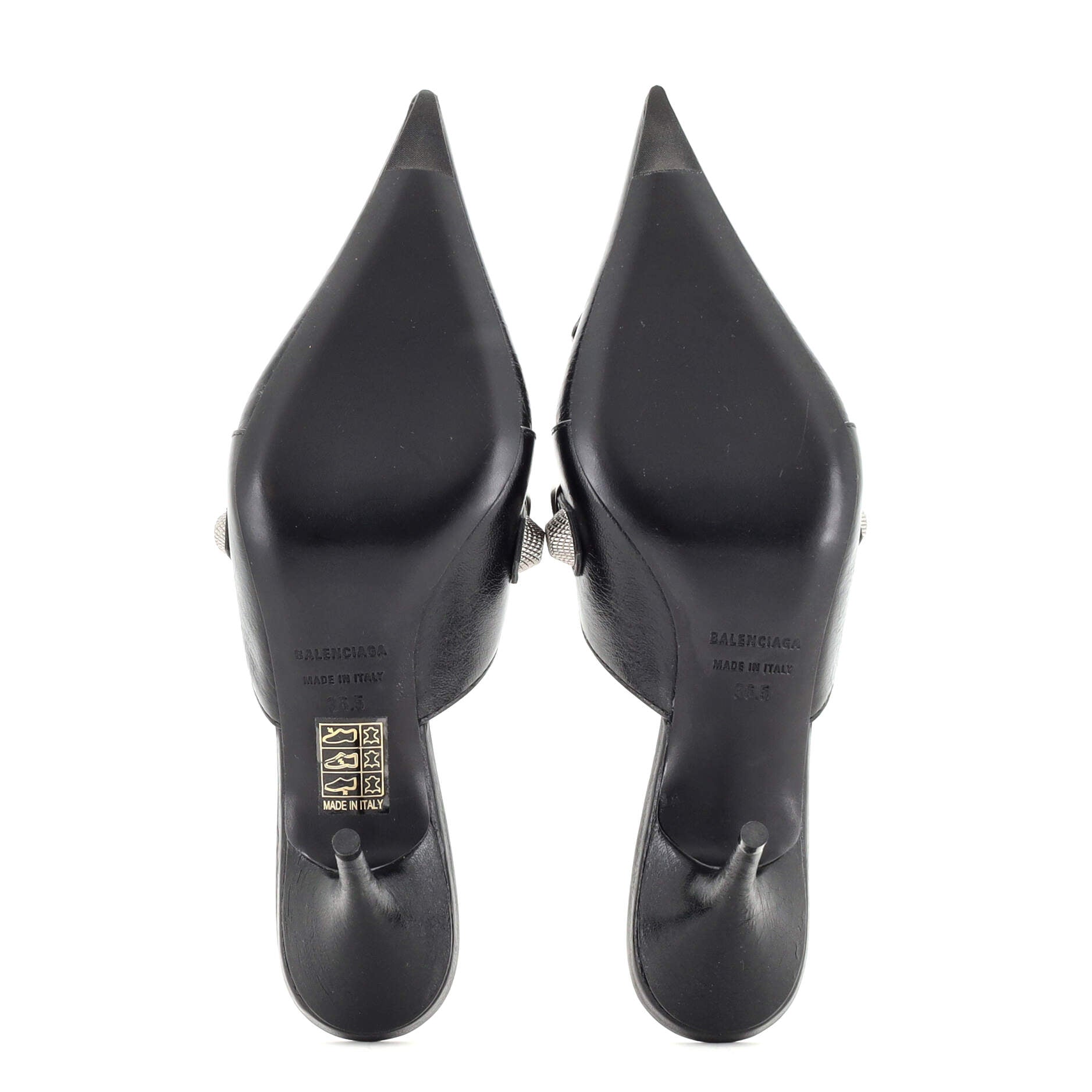 Women's Cagole Heeled Sandals Leather 70