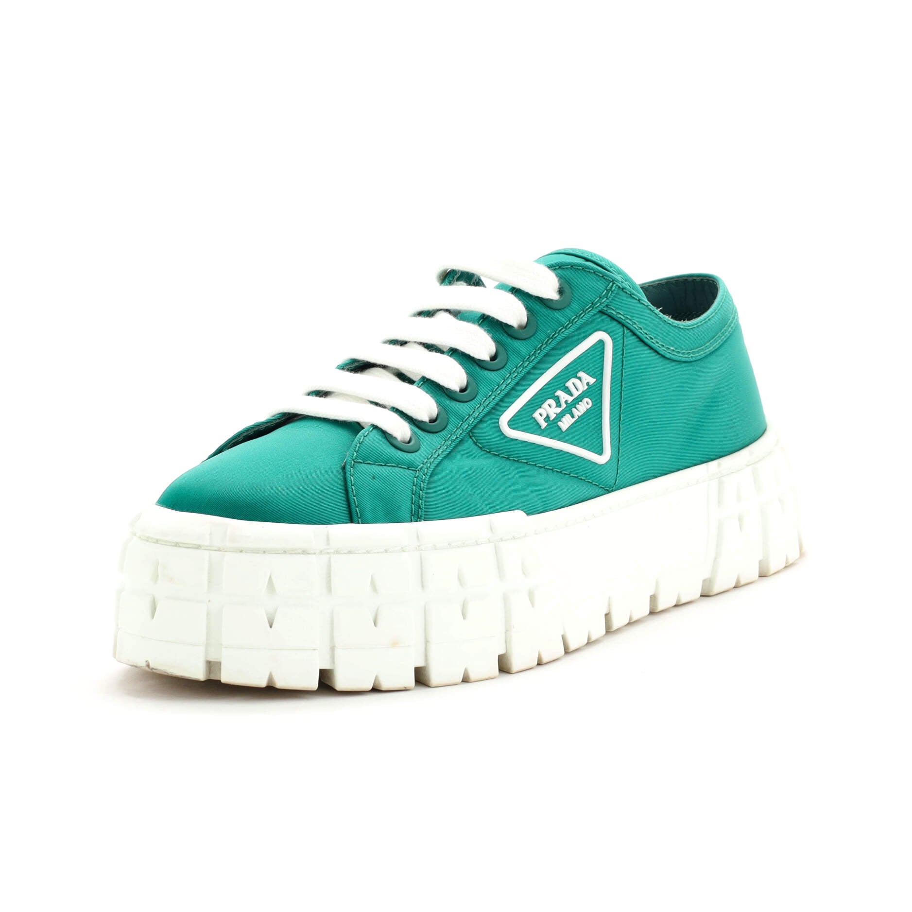 Women's Double Wheel Platform Sneakers Nylon