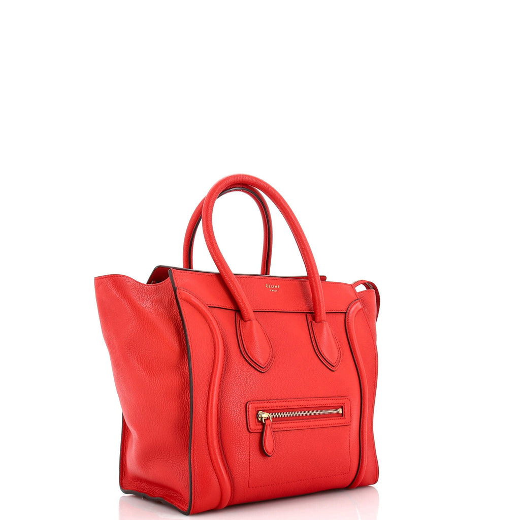 Luggage Bag Grainy Leather Mini