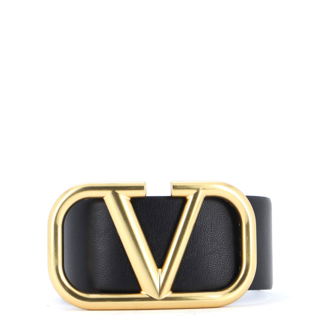 VLogo Belt Leather Extra Wide 80