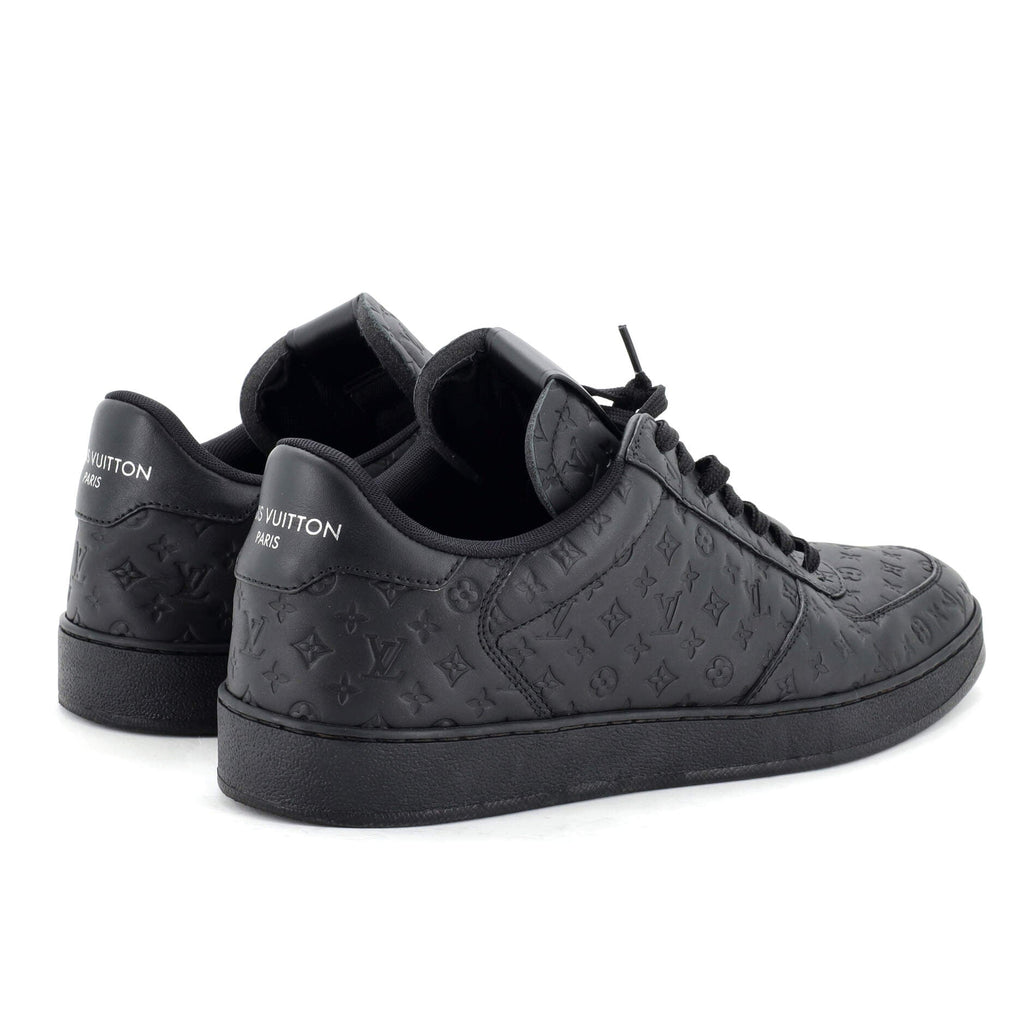 Men's Rivoli Low-Top Sneakers Mini Monogram Embossed Leather