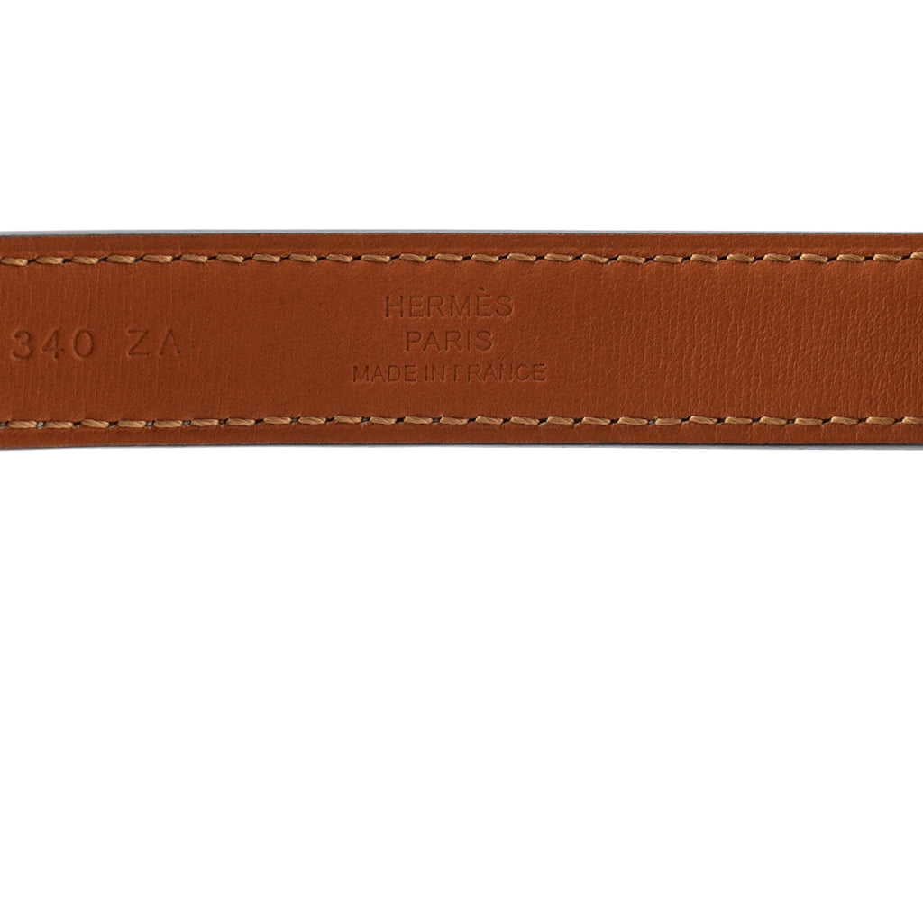 Kelly Garden Party Belt Perforated Leather Thin 105