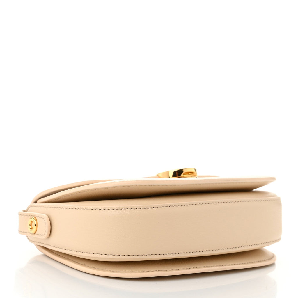 Grained Calfskin Mini Ghiera Bag Lotus Root