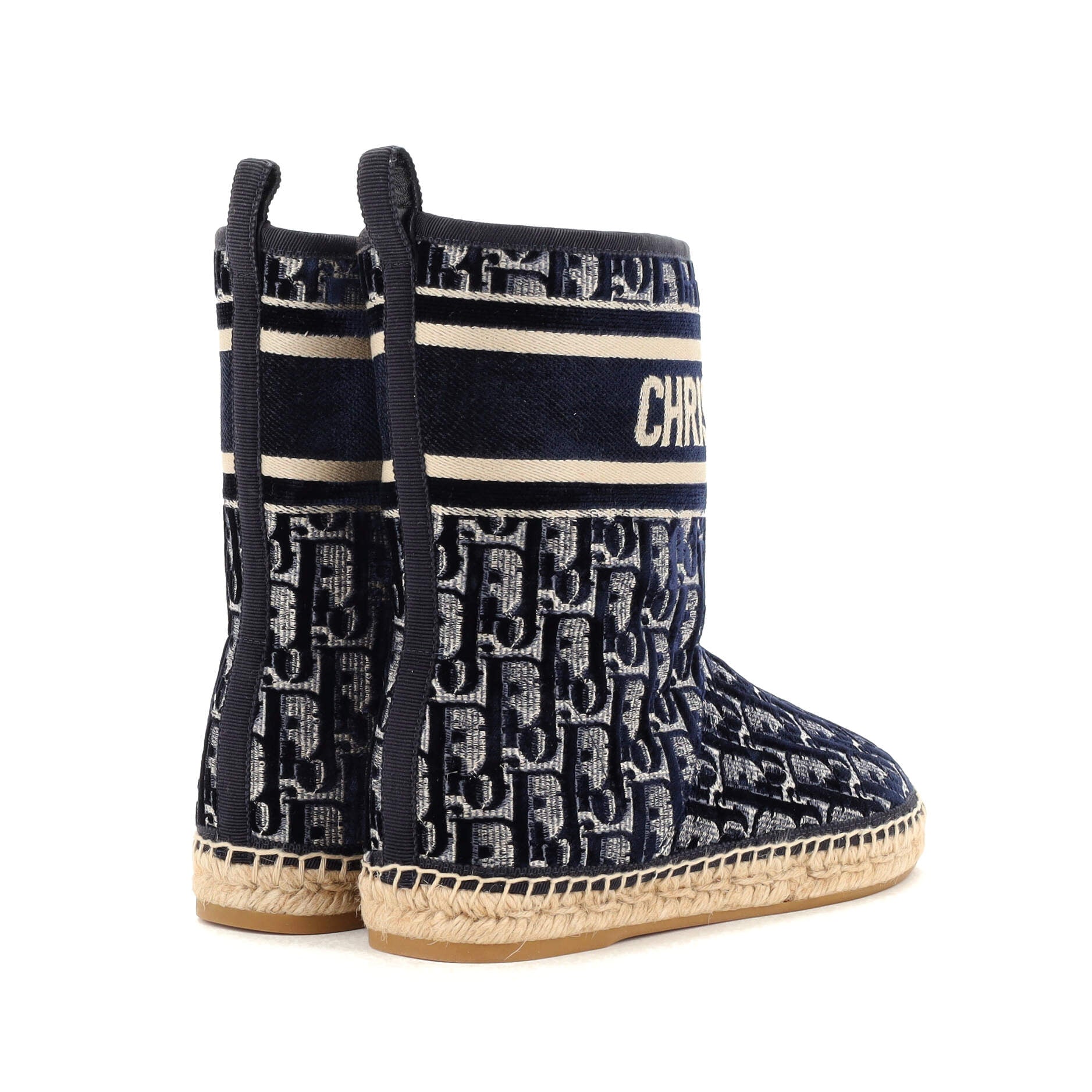 Women's Granville Espadrille Boots Oblique Canvas
