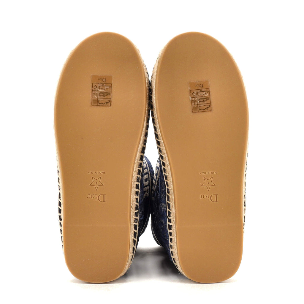 Women's Granville Espadrille Boots Oblique Canvas