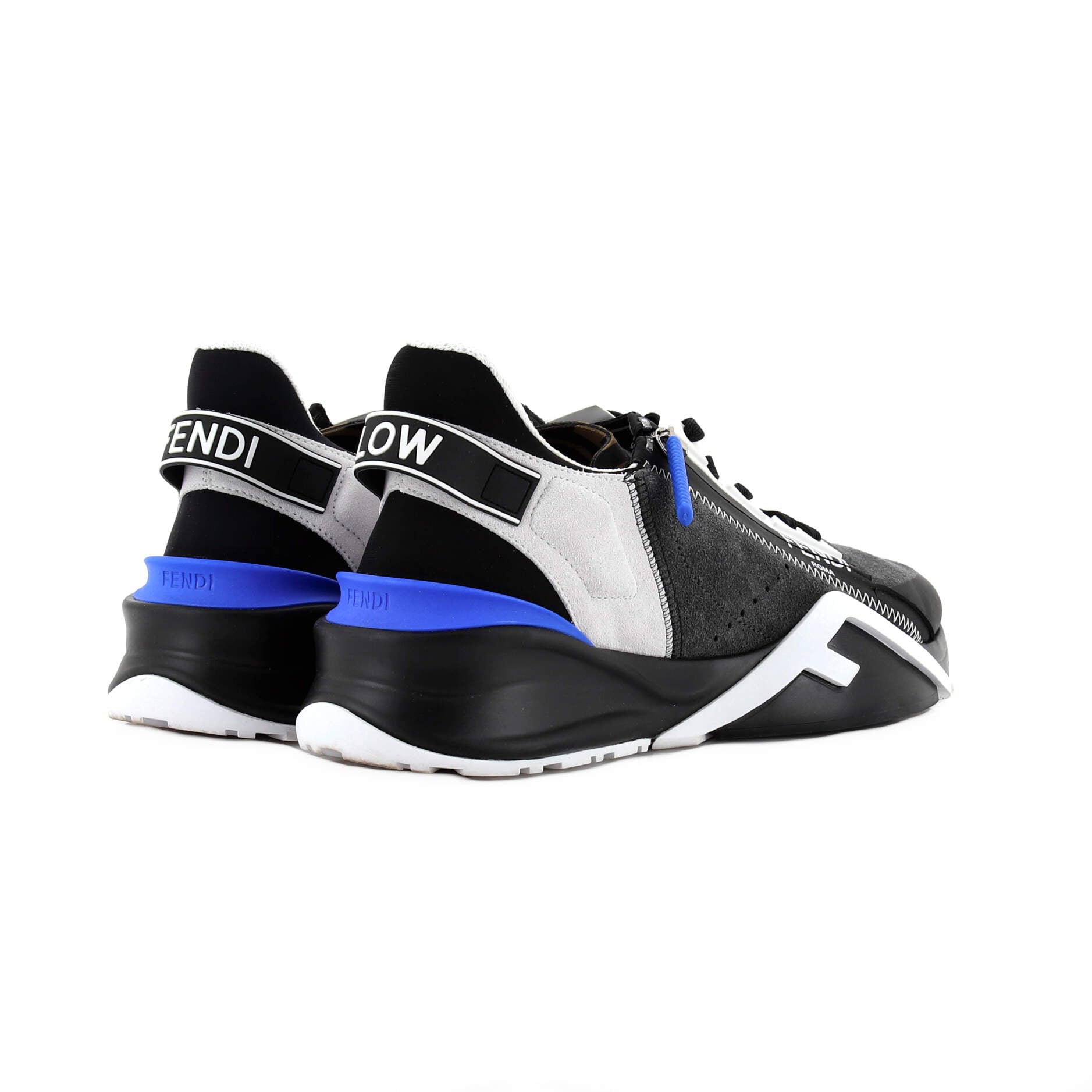 Men's Flow Sneakers Nylon and Suede