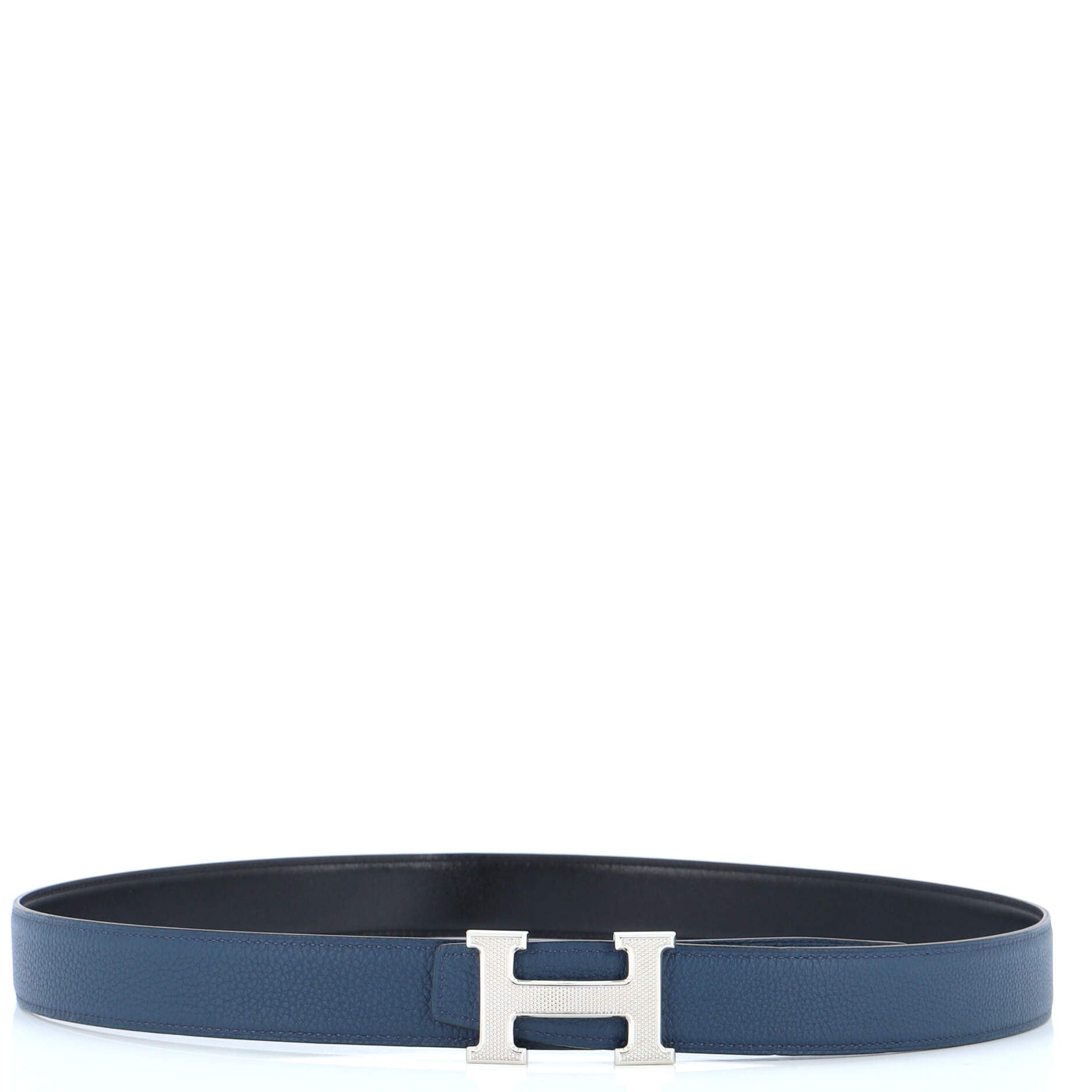Constance Reversible Belt Leather with Guilloche Hardware Medium 95