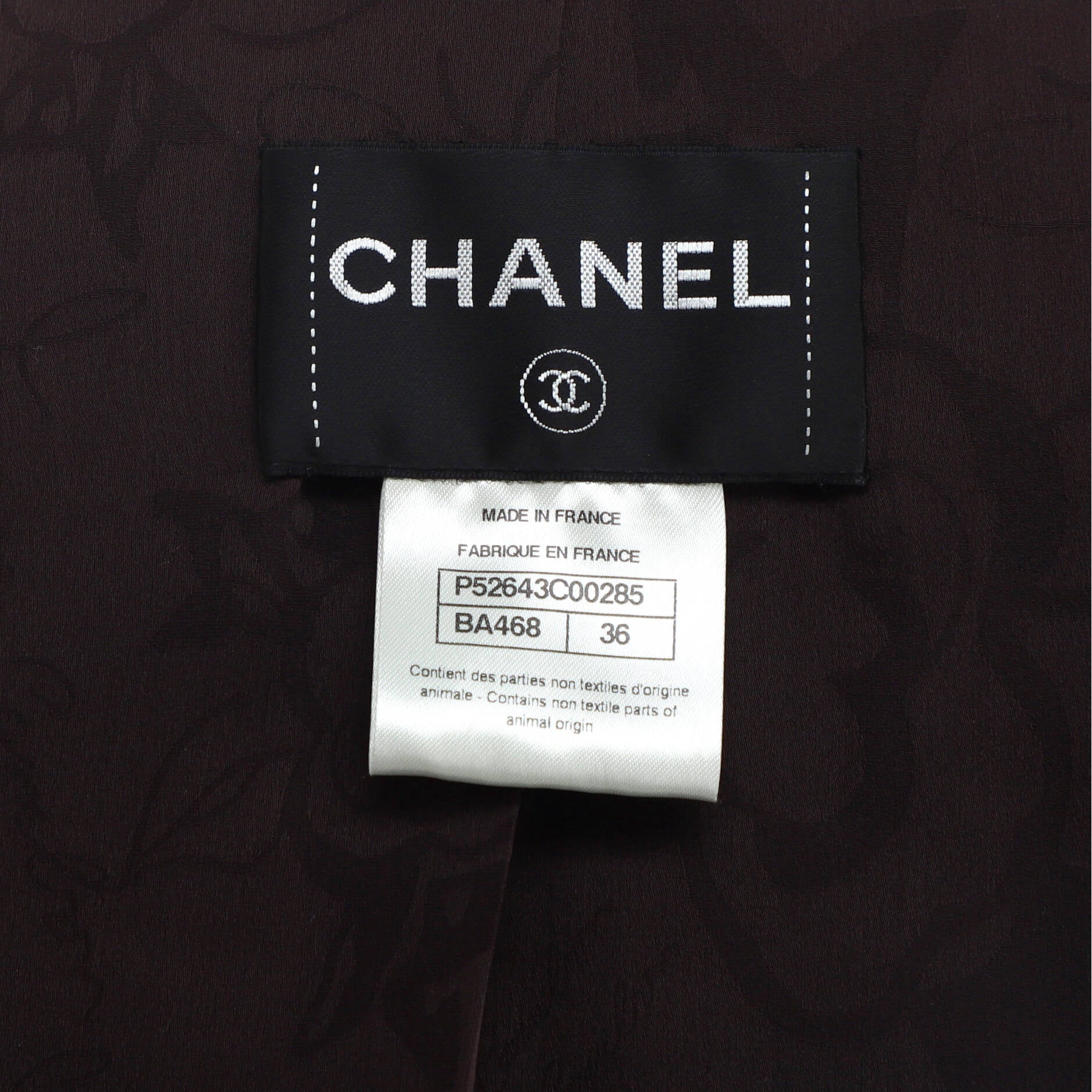 Women's Collarless Jacket Leather with Grosgrain Detail