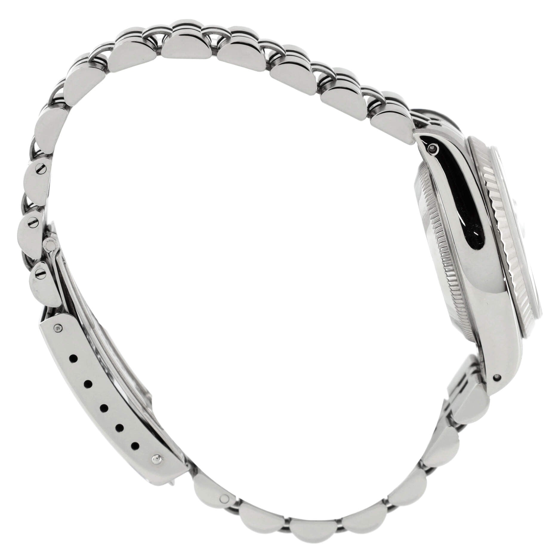 Oyster Perpetual Datejust Automatic Watch Stainless Steel and White Gold 26