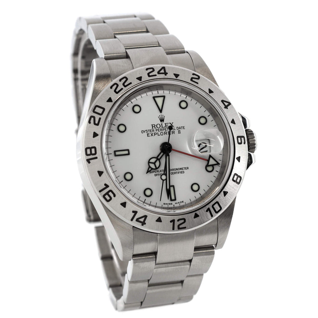 Oyster Perpetual Explorer II Automatic Watch Stainless Steel 40