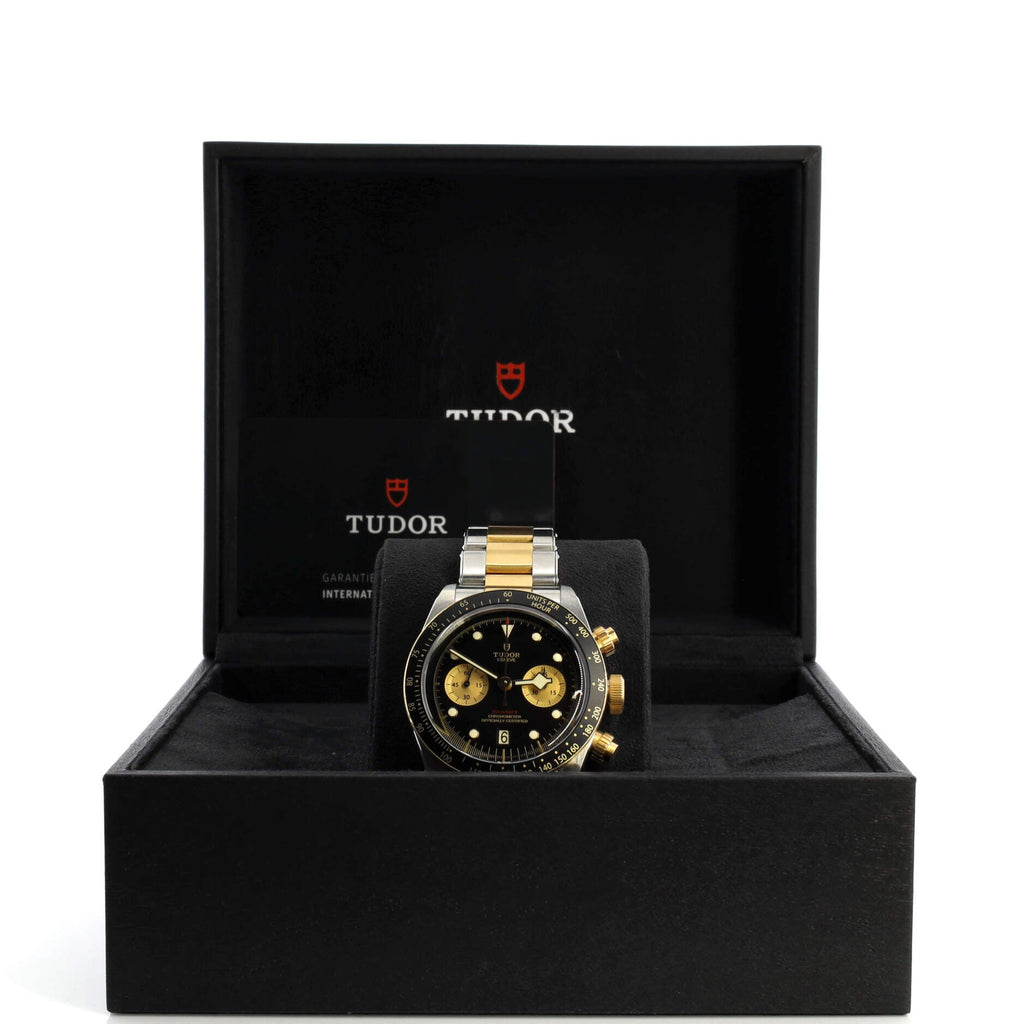 Black Bay Chronograph S&G Automatic Watch Stainless Steel and Yellow Gold 41