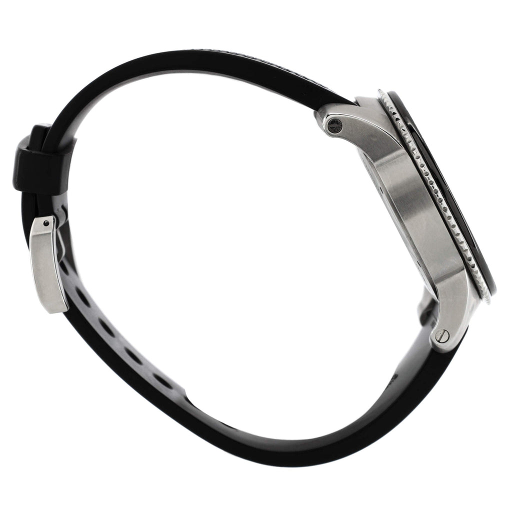 Calibre de Cartier Automatic Watch Stainless Steel and Rubber with Ceramic 42