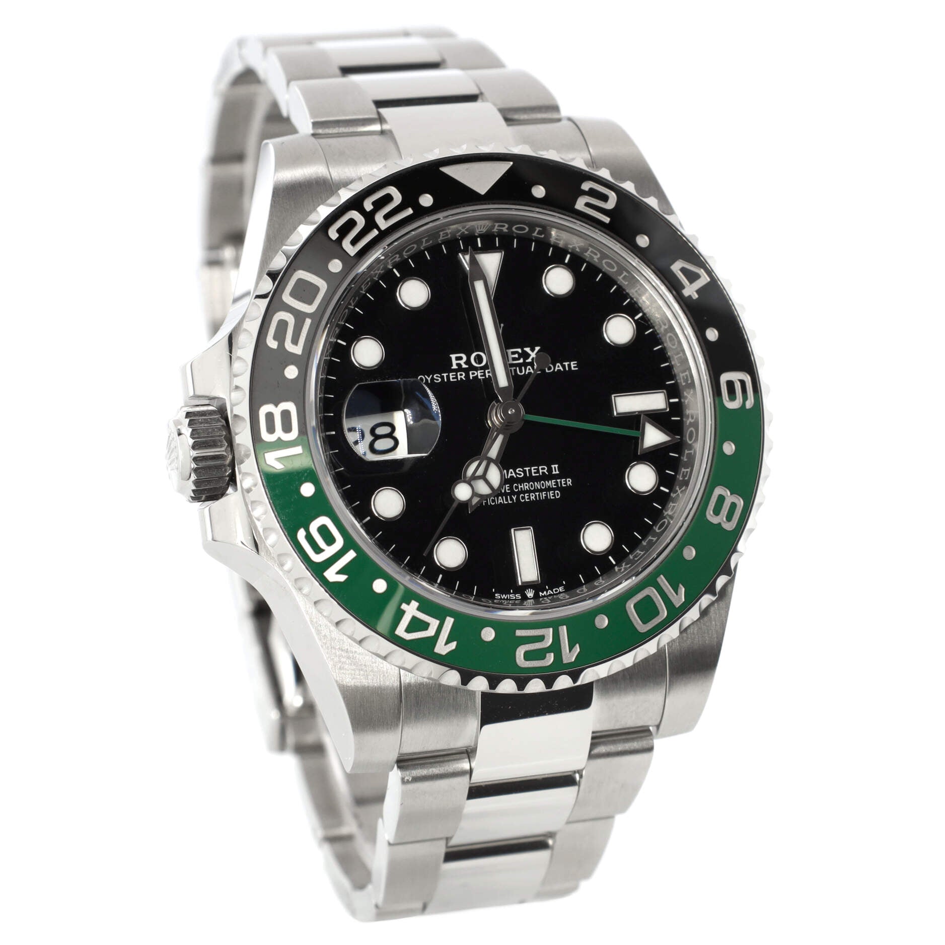Oyster Perpetual Date GMT Master Ⅱ Lefty Sprite Automatic Watch Stainless Steel and Cerachrom 40