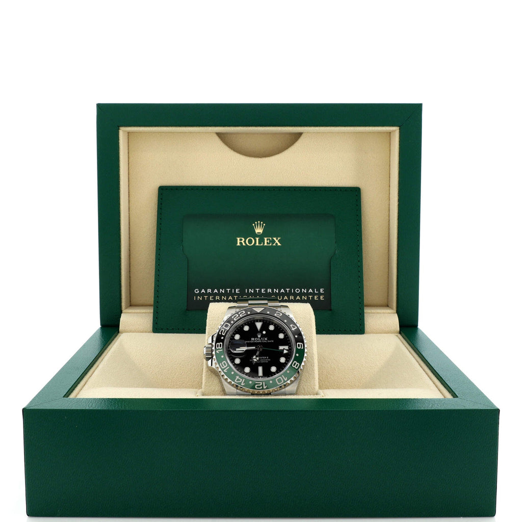 Oyster Perpetual Date GMT Master Ⅱ Lefty Sprite Automatic Watch Stainless Steel and Cerachrom 40