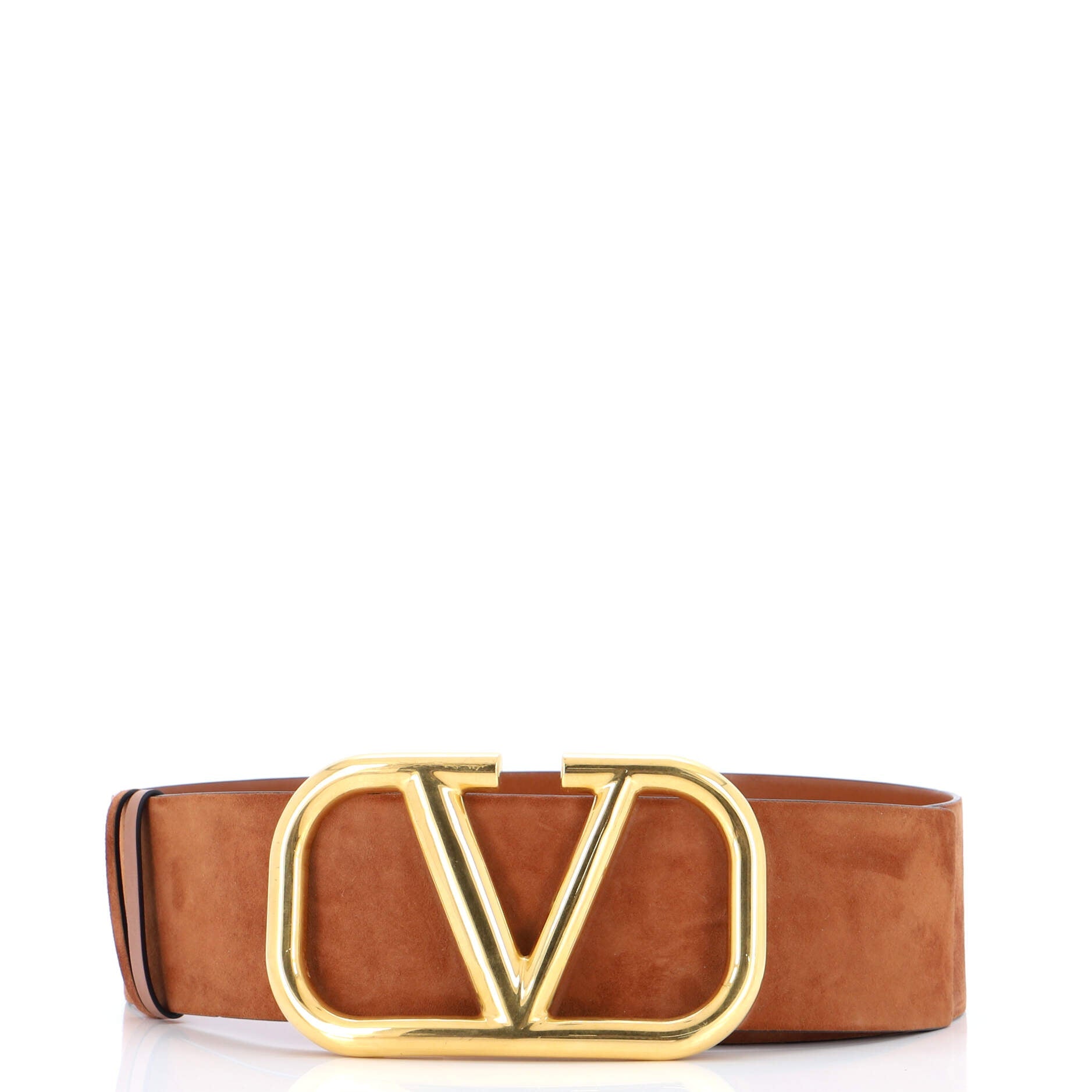 VLogo Belt Leather Extra Wide 75